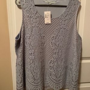 Cleo Petites Lace Tank Top